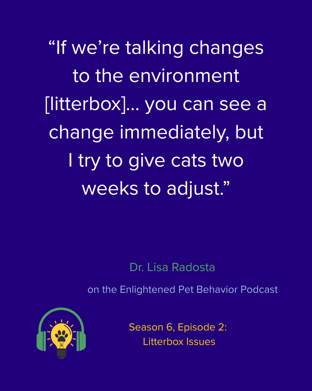 Litterbox Issues Instagram Quote